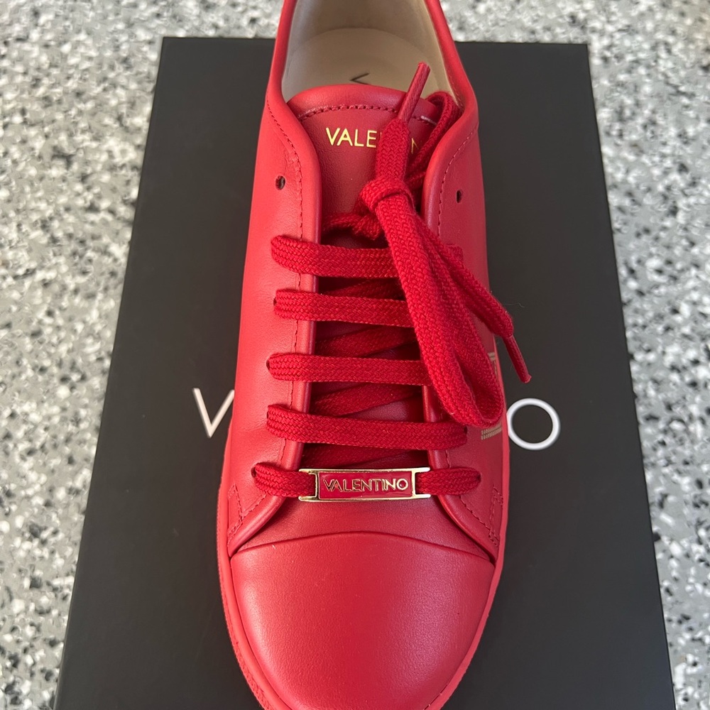 Valentino Women's Bold Red Sneakers